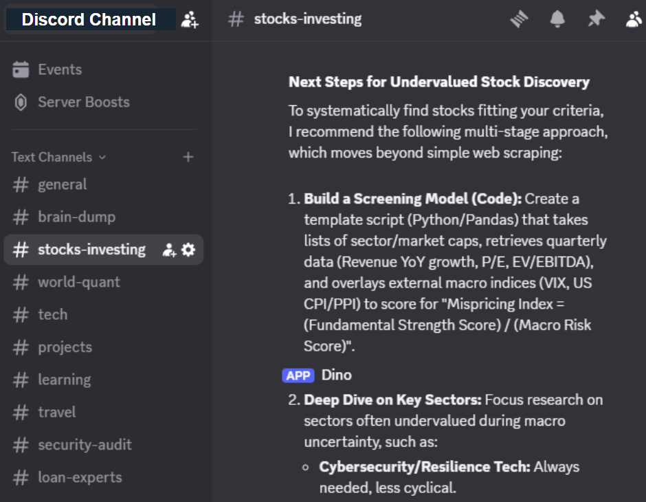 Discord Channel